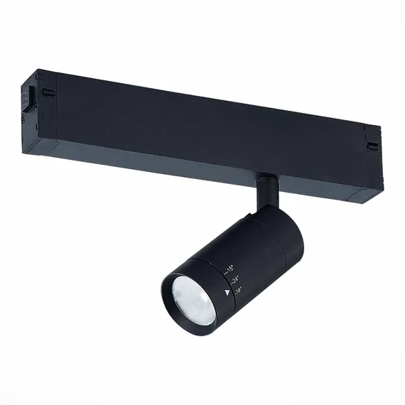 ST658.496.07 Св-к трек. SMART Zoom Черный LED 1*7W 2700K-6000K 400Lm Ra>90 15-38 IP20 D40xH90 220V СКАЙЛАЙН 220V