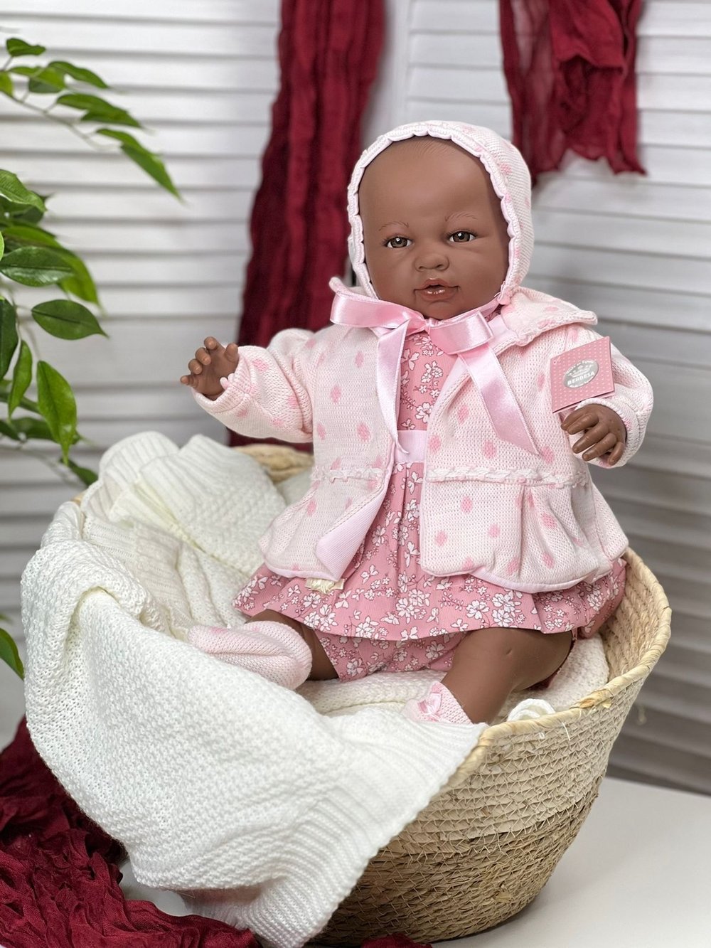 Кукла Berbesa мягконабивная 50см SARA в пакете (5205NK)