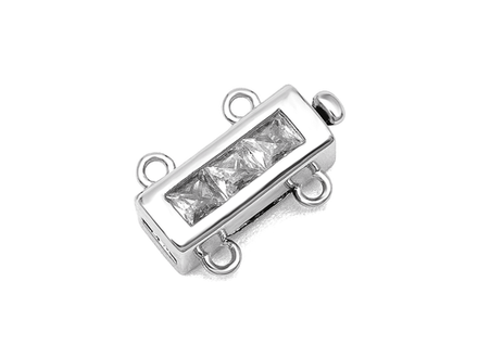 Коннектор прямоугольный "Crystal", 14,5мм