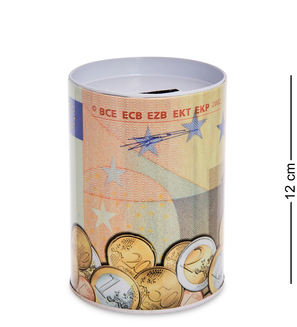 BX-229/3 Металлическая копилка «50 Евро» 12см