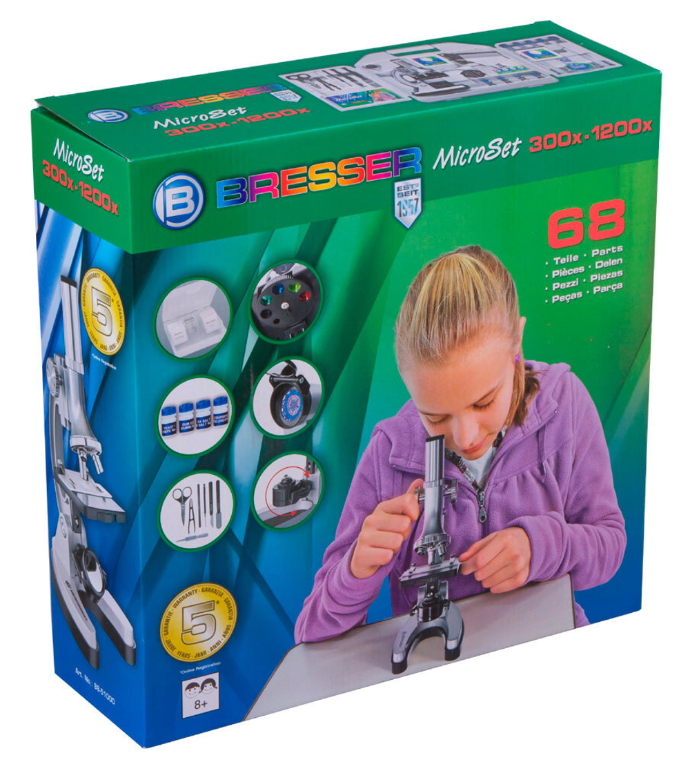 Микроскоп Bresser Junior Biotar 300x-1200x, в кейсе - фото 3