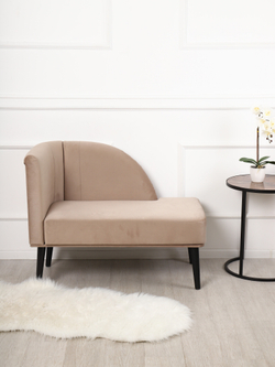 Кушетка Berger бежевый/венге