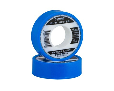 ФУМ Лента Expert Light (12 мм х 0,075 мм х 10 м) ABRO MASTERS