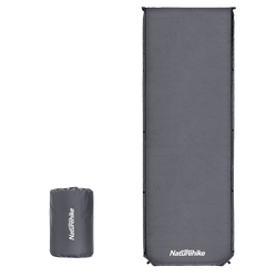 Коврик самонадувной туристический Naturehike D03 Dark Grey, 6927595711491