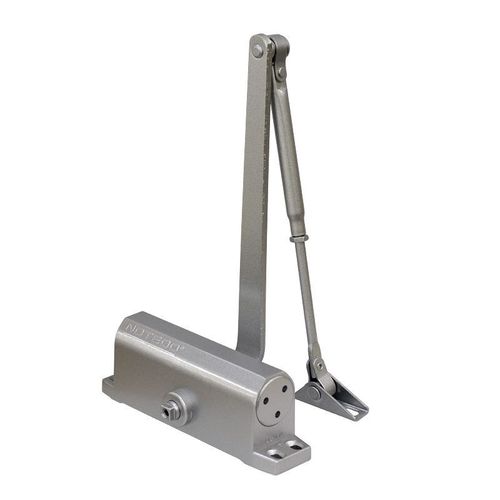 Доводчик дверной NOTEDO DC-080 SILVER серебристый до 80 кг