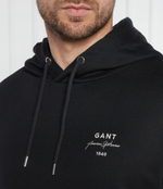 Худи TWILL Gant - черный(2037045)