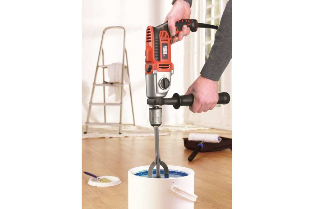 Ударная дрель Black+Decker KR1102K
