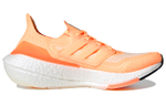 Кроссовки Adidas Ultraboost 21 "Acid Orange" (Женская размерная сетка)