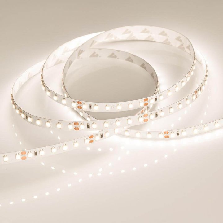 Светодиодная лента Arlight 9,6W/m 120LED/m 3528SMD теплый белый 5M 021417(B)