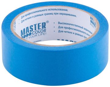 Лента малярная синяя, для наружных работ, 36 мм x 25 м