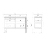 Комод BERGEN BG031