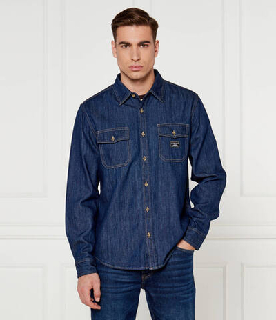 Джинсовая рубашка Guess Jeans - голубой(M4BH56 D5EI4)