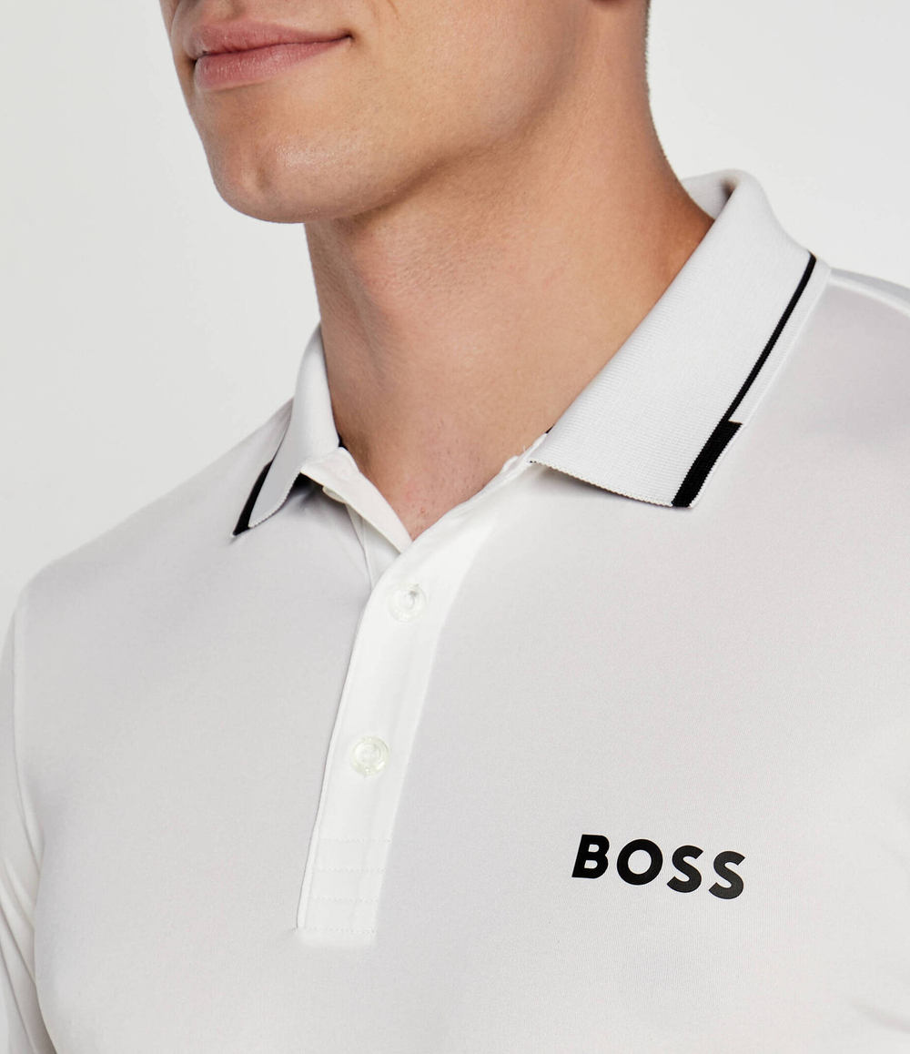 Поло Paul Pro BOSS GREEN - белый(50506203)