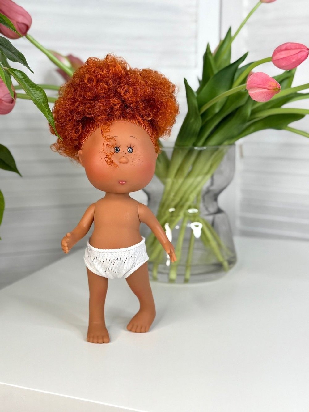 Кукла Nines виниловая 23см Little Mia Latina без одежды (3199WL6)