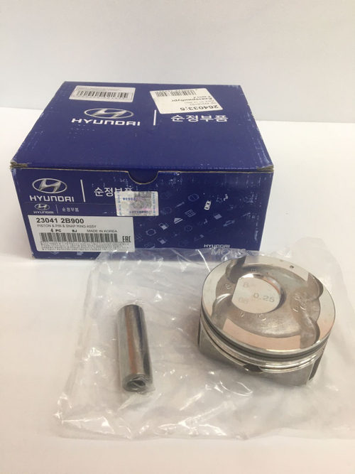 Поршень с пальцем HYUNDAI/KIA 230412B900 Creta, Elantra, Soul, Cerato, Ceed (1шт)