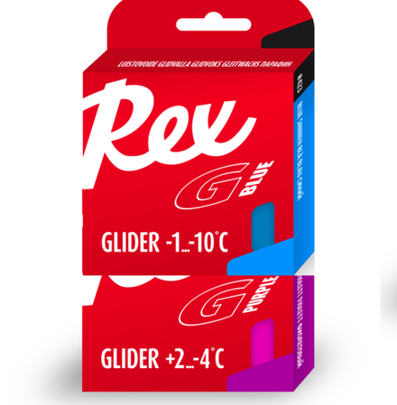 Парафин REX Racing Gliders, (-1-10 C), Blue, 2 * 43g арт. 423