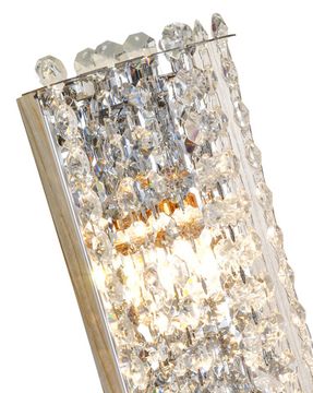 Светильник настенный 2*Е14 2187/09/02W хром Rain of Crystal Stilfort