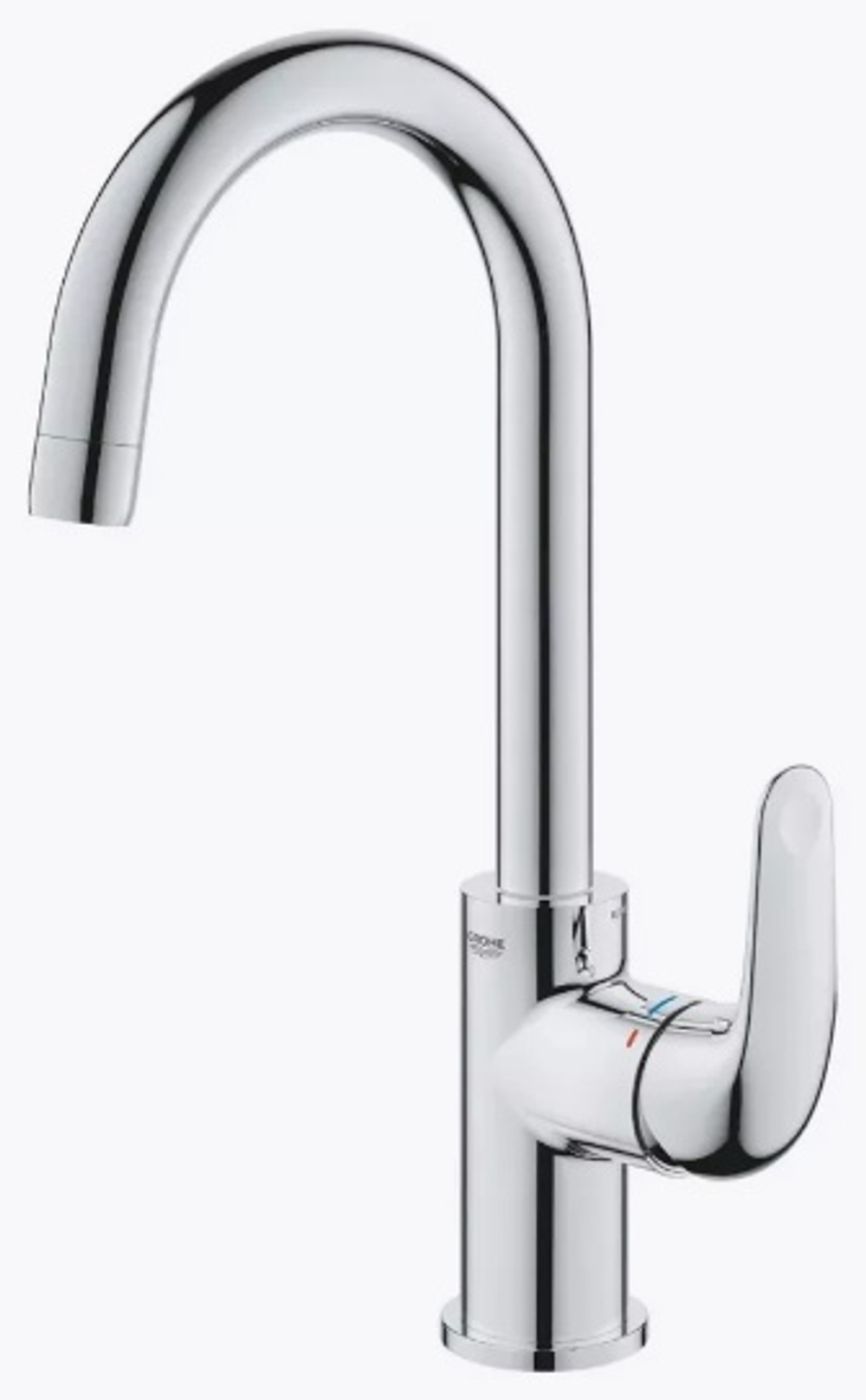 Смеситель для раковины Grohe Euroeco CoolStart, с донным клапаном, хром (24272001)