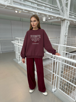 Брюки Office винный