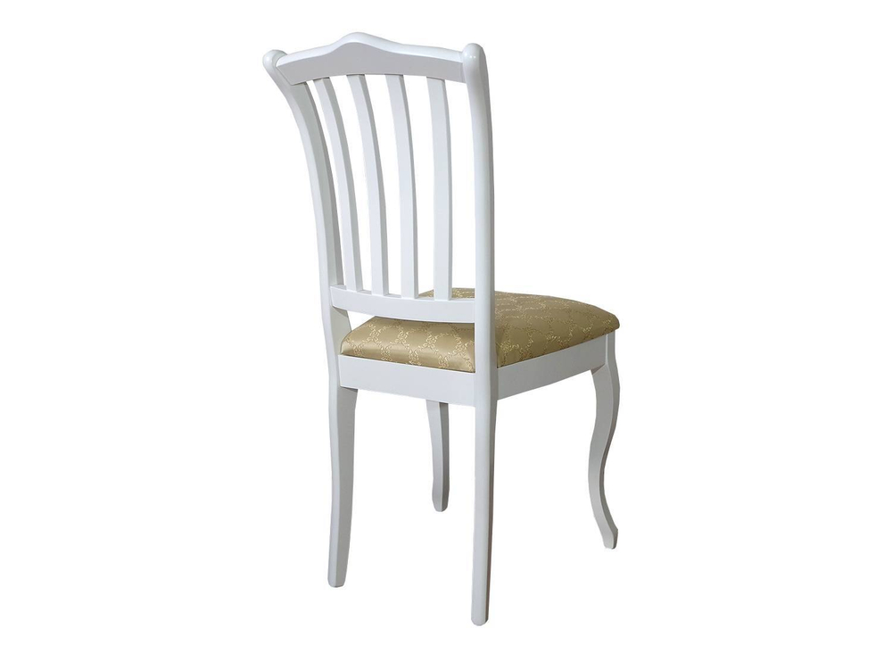 Стул С-7А белый/андрис бежевый