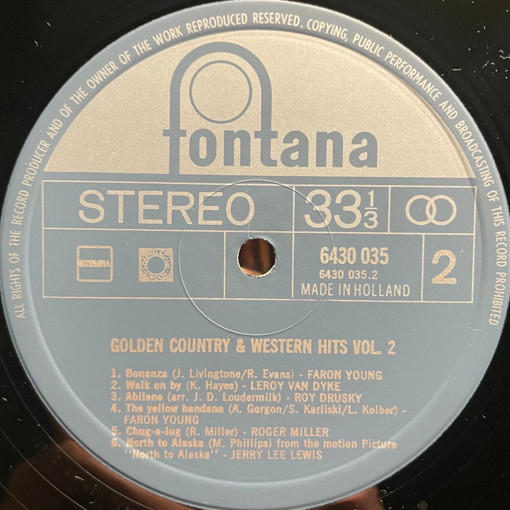 Сборник Golden Country & Western Hits 2 (Голландия)