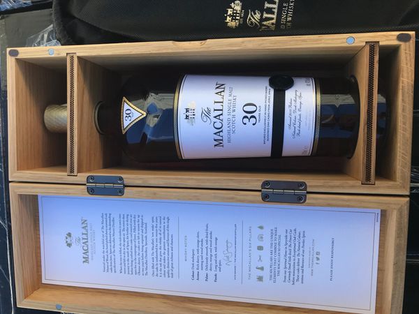 Виски Macallan sherry 30 и 25 лет