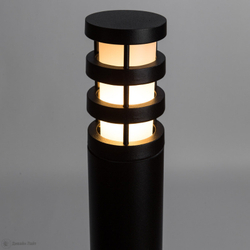 Уличный наземный низкий светильник Arte Lamp A8371PA-1BK