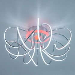 Citilux Джемини Смарт CL229A161E RGB Умная люстра Хром