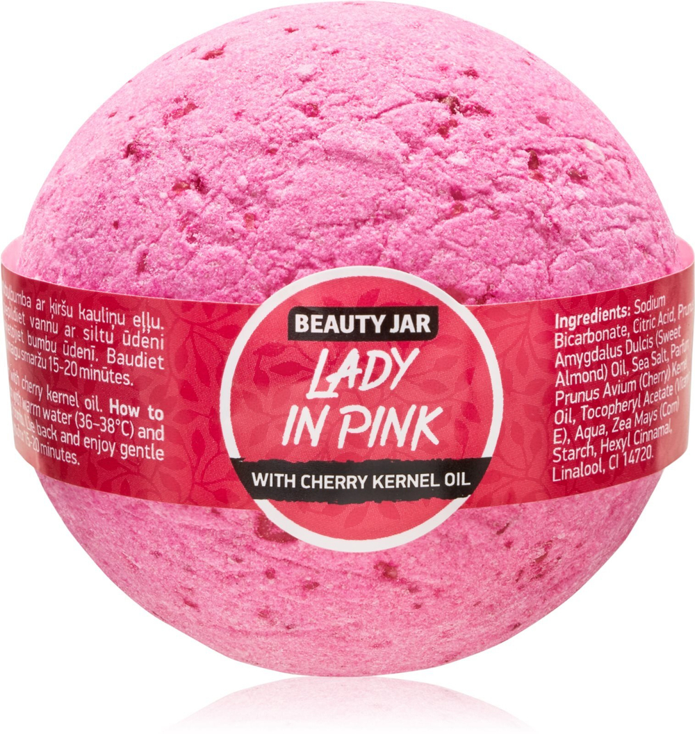 Beauty Jar Lady In Pink - шарик для ванны с пеной /   150  g  / GTIN 4751030831770