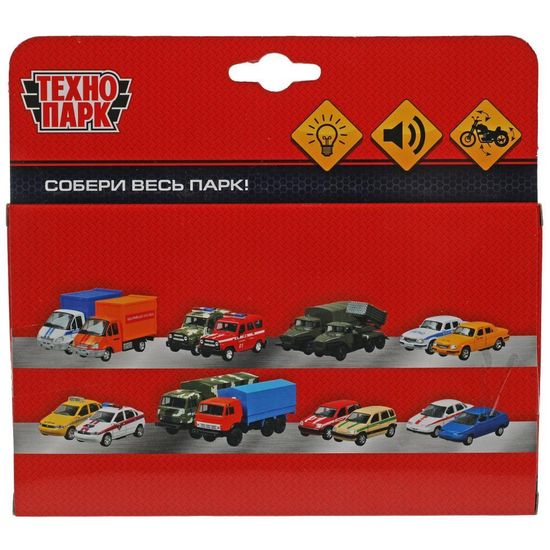 Модель металл свет-звук ТУРИСТБАЙК 12,5 см, подв эл., в ассорт., кор. Технопарк