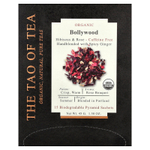 The Tao of Tea, органический Болливуд, гибискус и роза, без кофеина, 15 биоразлагаемых саше-пирамид, 45 г (1,58 унции)