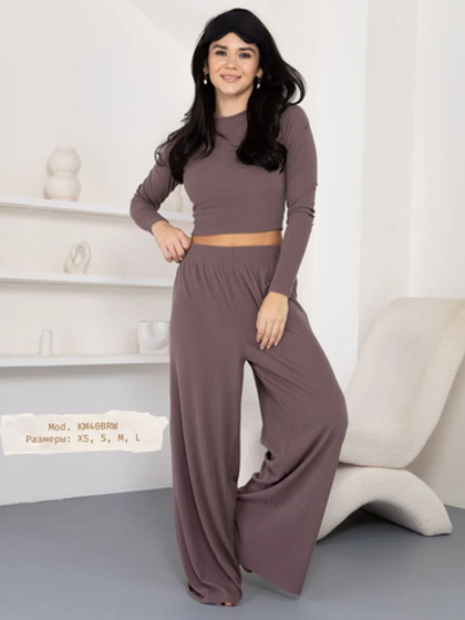 40ВБ Комплект женский коричневый (XS)