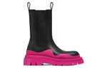 Bottega Veneta Tire Chelsea Boots 5.5cm Women"s Fuchsia