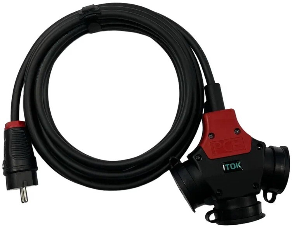 Удлинитель силовой iTOK i-CONNECT-PRO-SU-KG-325-3-44-10