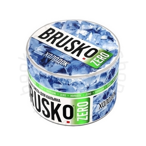 Бестабачная смесь для кальяна BRUSKO, 50 г, Холодок, Zero (М)