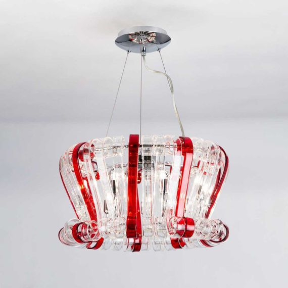 Подвесная люстра Citilux Volution Rosso EL326P09.2