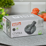 Ступка с пестиком 9*4,5см мрамор, 884-342