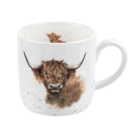 Royal Worcester Кружка Wrendale Designs 310 мл Highland Cow