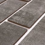 Клинкерная термопанель ППС Beryoza Ceramica Brick Wall Серый 1040х510 мм