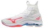 Mizuno Wave Lightning Neo "White French Blue"