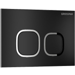 Клавиша смыва Grossman Cosmo 700.K31.02.210.210 Черная матовая