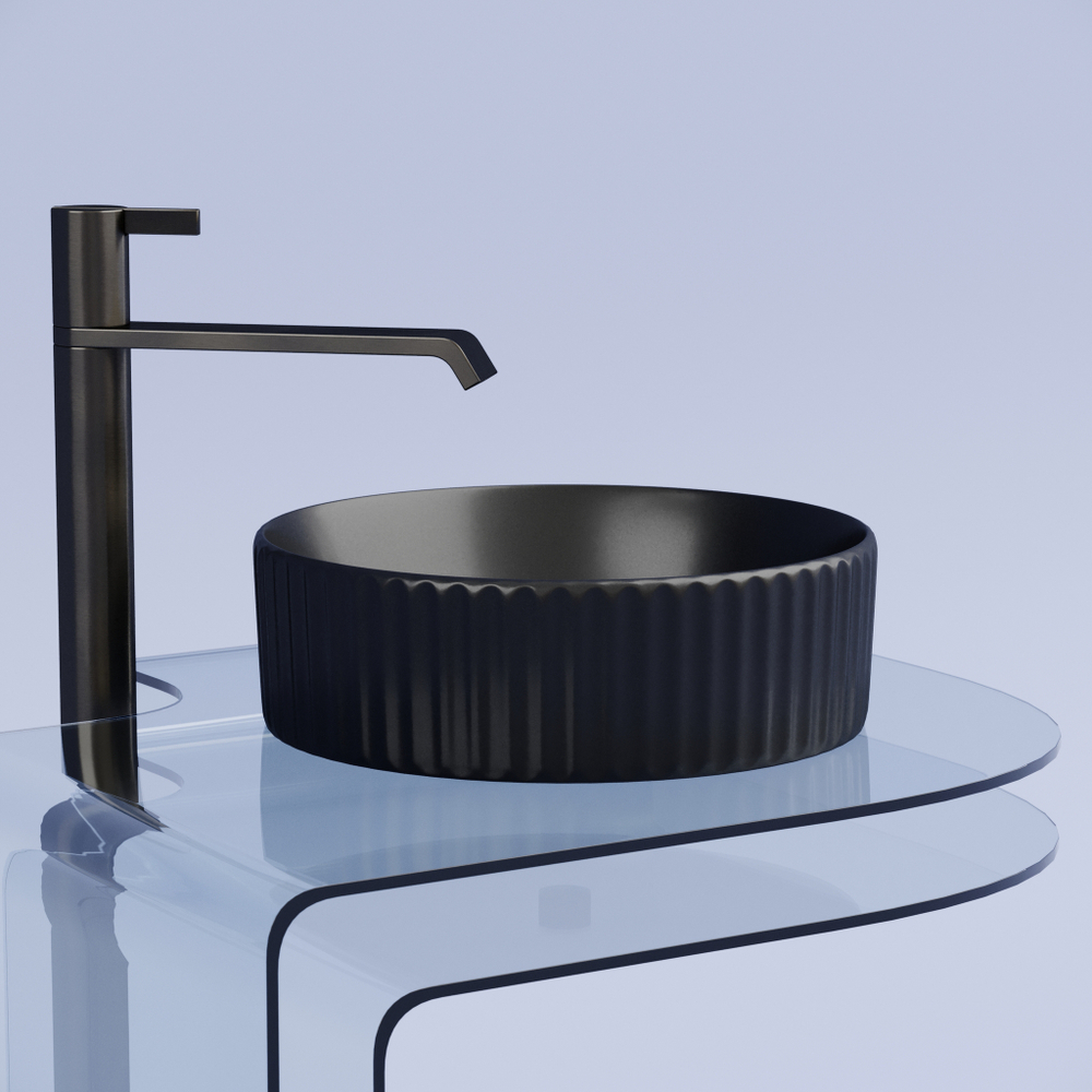 Рукомойник Ceramica Nova Element 36, см CN6057MB чёрный матовый
