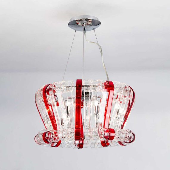 Подвесная люстра Citilux Volution Rosso EL326P09.2