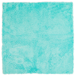 Leraton MF5 Aqua Plush .Плюшевая микрофибра для полировки без краев 40х40 бирюзовая