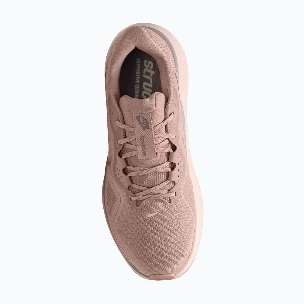 Женские Кроссовки для бега Nike Structure 26 particle pink/taupe grey/silt red/metal rose gold