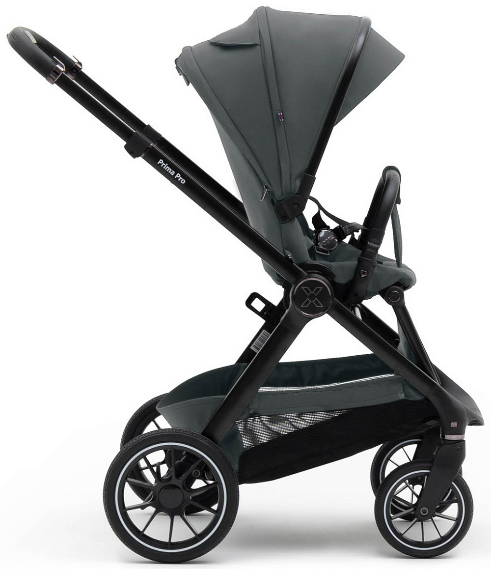 Коляска Agex Prima Pro 3 в 1 с автокреслом i-Team ATG080 Grey APP633 Grey (Серый)
