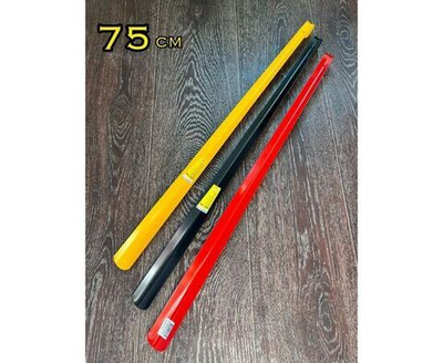 SOLOMON Рожок для обуви металлический с крюком DE LUX цветной 75см