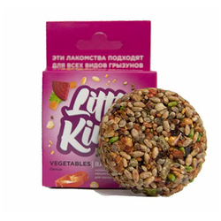 Little King лакомство для грызунов корзинка овощная, 40г