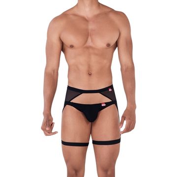 Мужские трусы джоки черные с поясом Pikante MAGNO JOCKSTRAP 034311