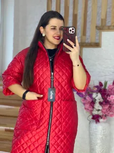 Пальто красное Модель ВЛ-133-3